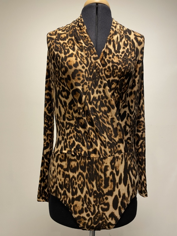 LEOPARDÍ BODY S DLOUHÝMI RUKÁVY